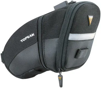 Topeak Aero Wedge Seat Bag - QuickClick, Large, Black