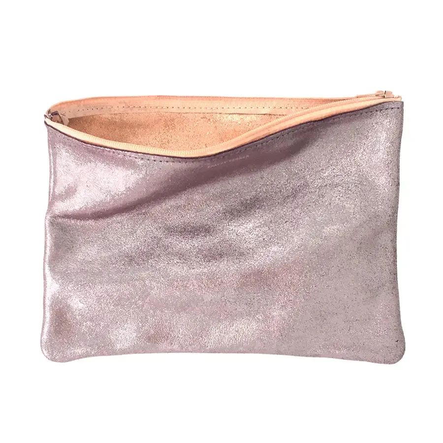 TRACEY TANNER | Sparkle Lavender/Peach Basic Zip