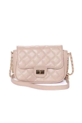 Tres Chic Crossbody Bag - Nude