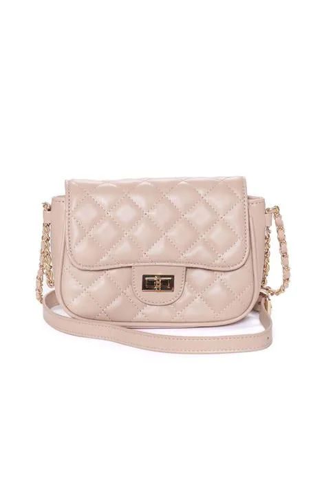 Tres Chic Crossbody Bag - Nude