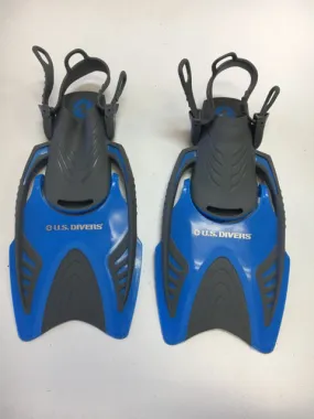 US Divers Hinge Flex Kids L/XL Used Fins