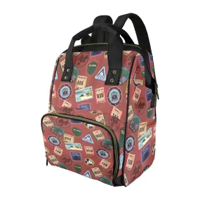 Vintage Travel Multi-Function Diaper Bag