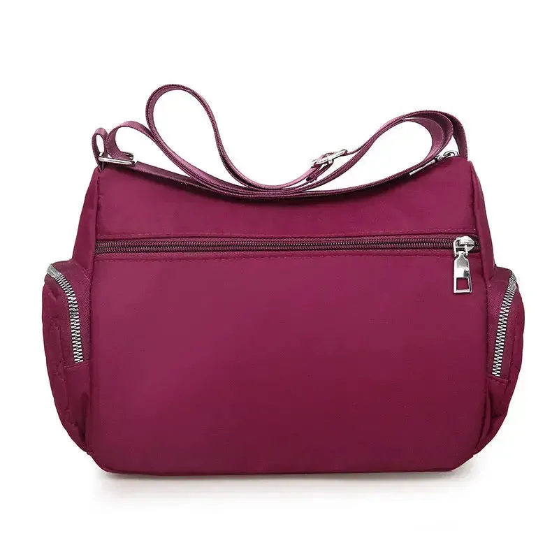 Waterproof Nylon Messenger Bag | Casual Crossbody Bag 6041