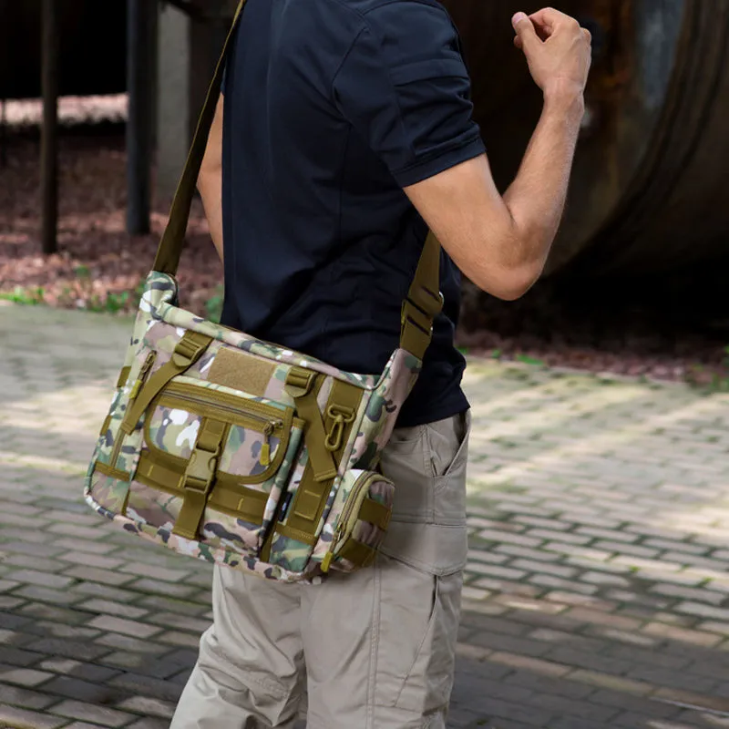 Waterproof Tactical Military Multi-Pocket Crossbody Bag