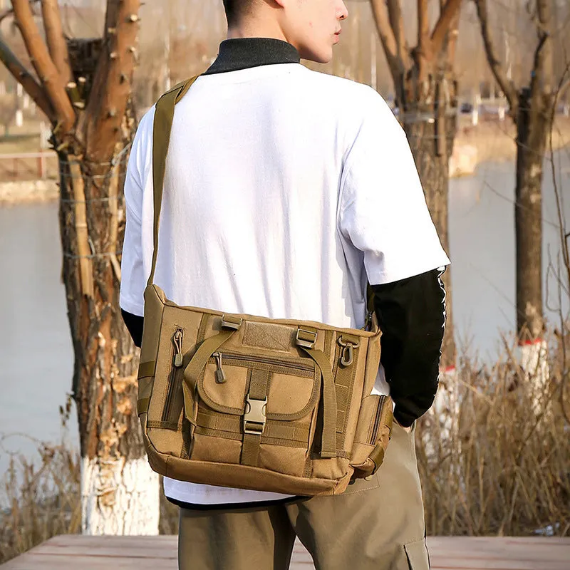 Waterproof Tactical Military Multi-Pocket Crossbody Bag