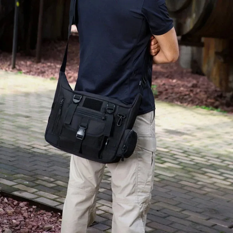 Waterproof Tactical Military Multi-Pocket Crossbody Bag