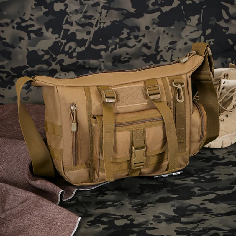 Waterproof Tactical Military Multi-Pocket Crossbody Bag