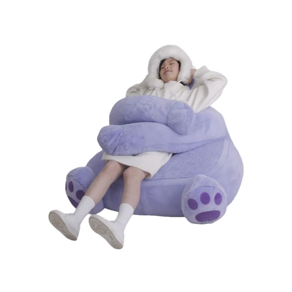 Weighted Panda Bean Bag Sofa