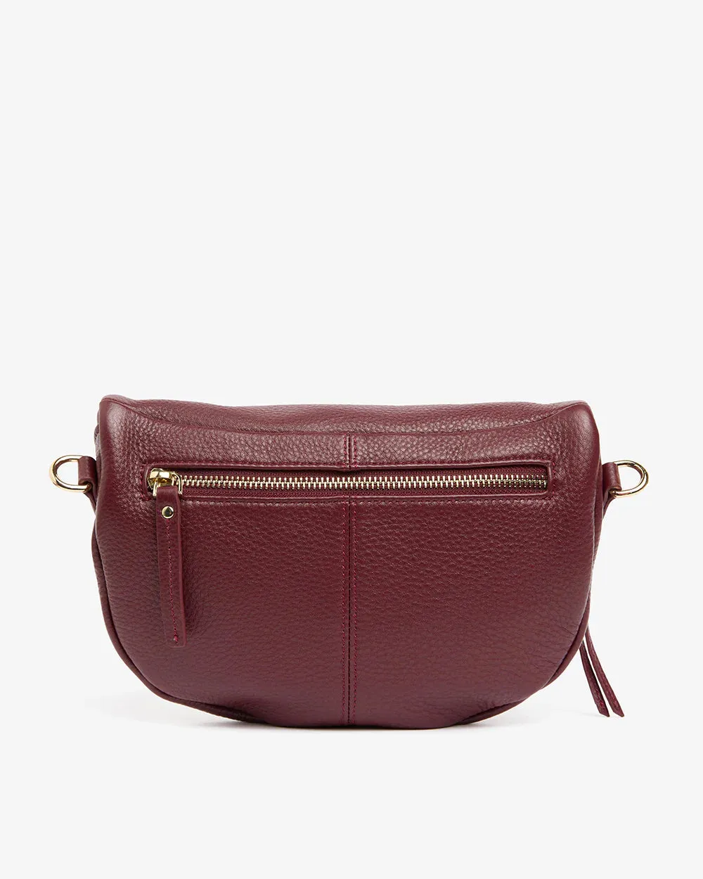 ZARA SLING BAG | Burgundy Pebble