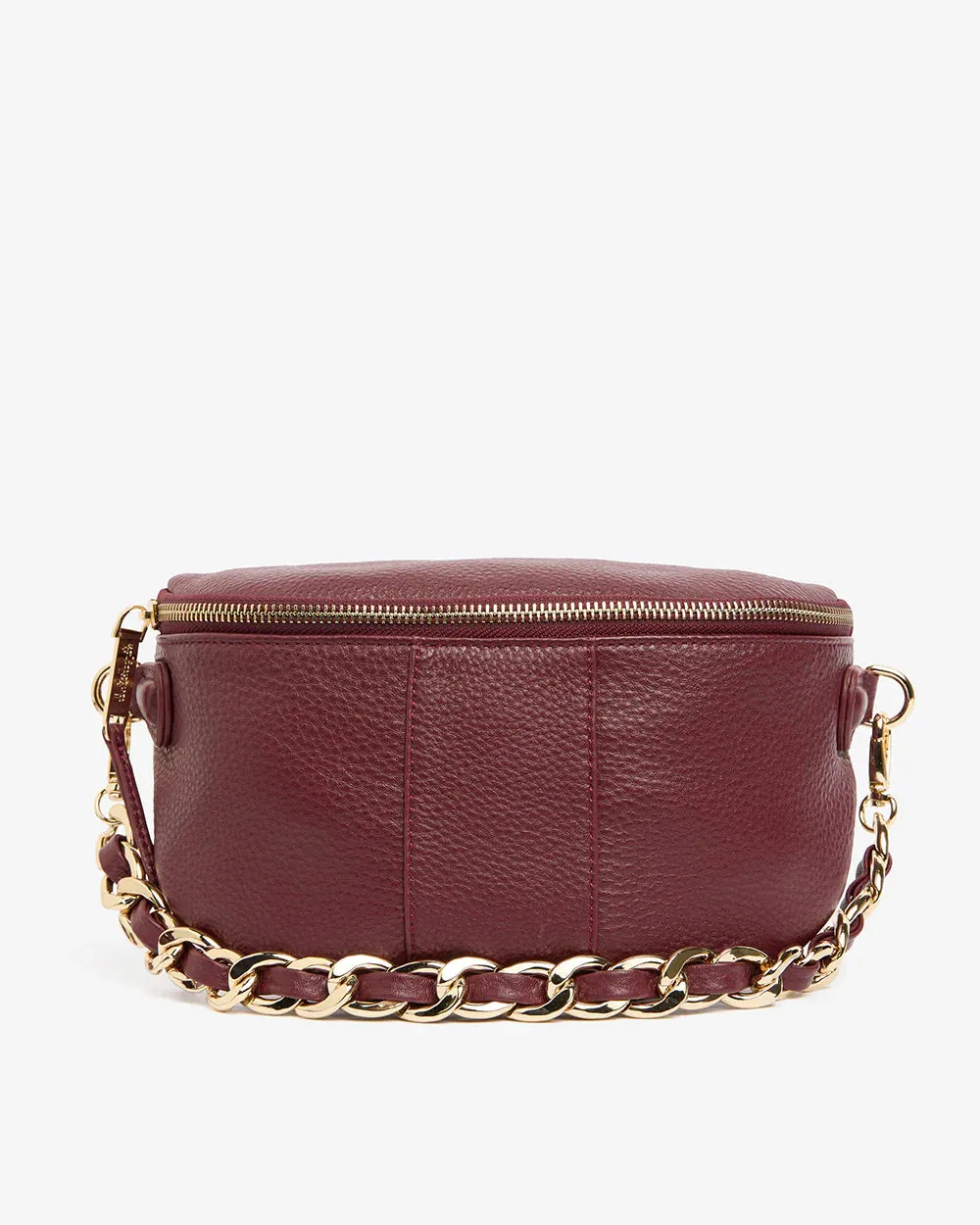 ZARA SLING BAG | Burgundy Pebble