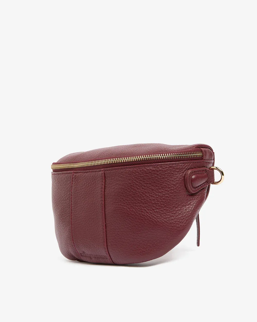 ZARA SLING BAG | Burgundy Pebble